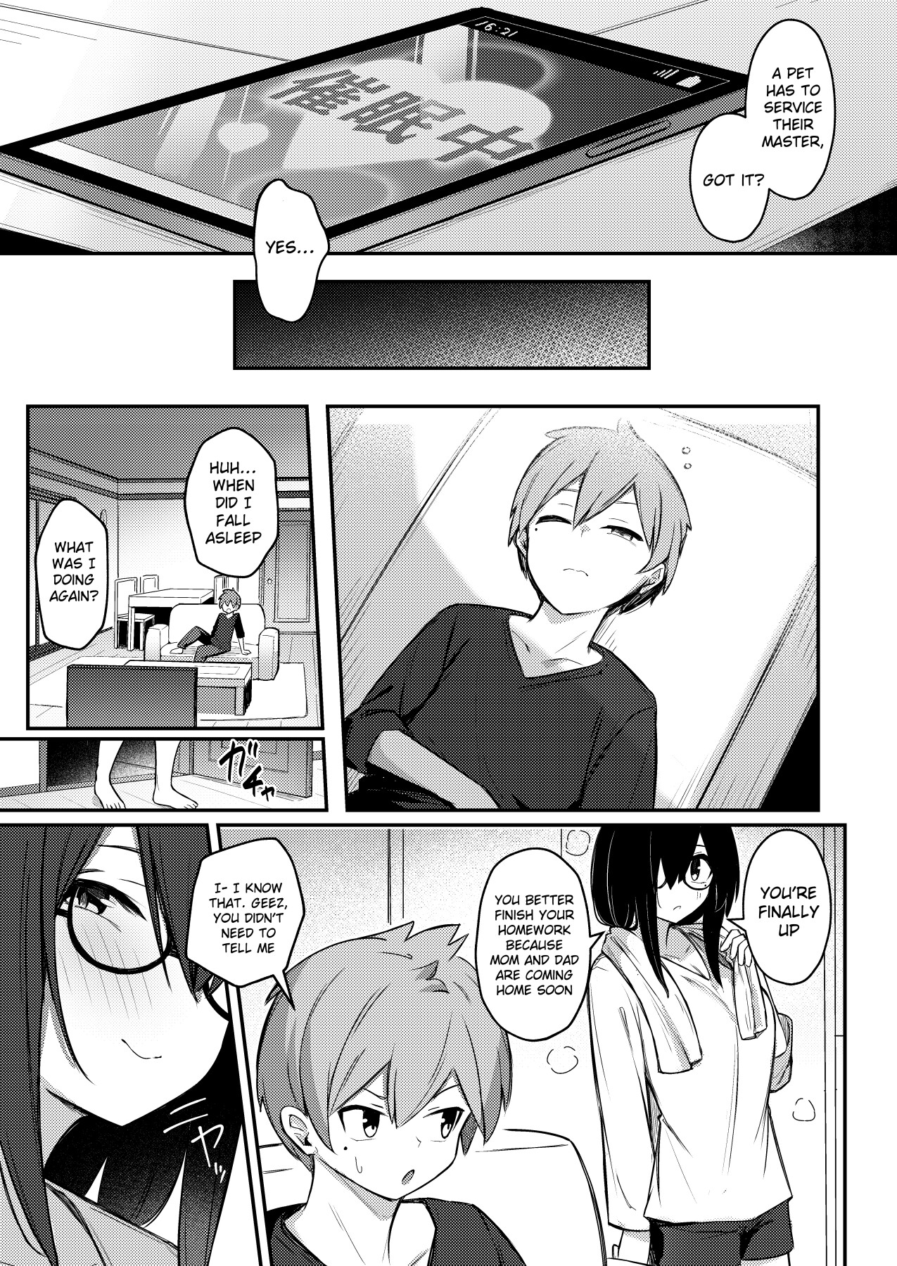 Hentai Manga Comic-The Gloomy Big Breasted Sister Uses Hypno to Make Her Brother Cheat On His Girlfriend With Her-Read-18